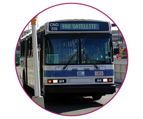 Image of a shuttle bus.